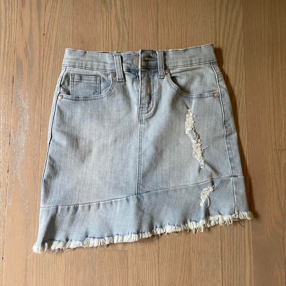 Denim Mini skirt